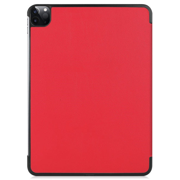 EIDERWOOD iPad Air 13" (2026 / 2025 / 2024) Tri-Fold Læder Cover - Rød