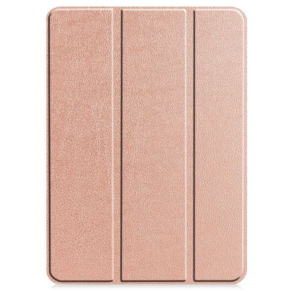 EIDERWOOD iPad Air 13" (2026 / 2025 / 2024) Tri-Fold Læder Cover - Rose Gold