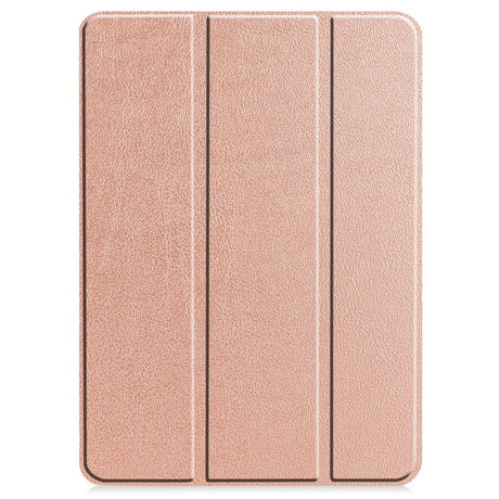EIDERWOOD iPad Air 13" (2026 / 2025 / 2024) Tri-Fold Læder Cover - Rose Gold