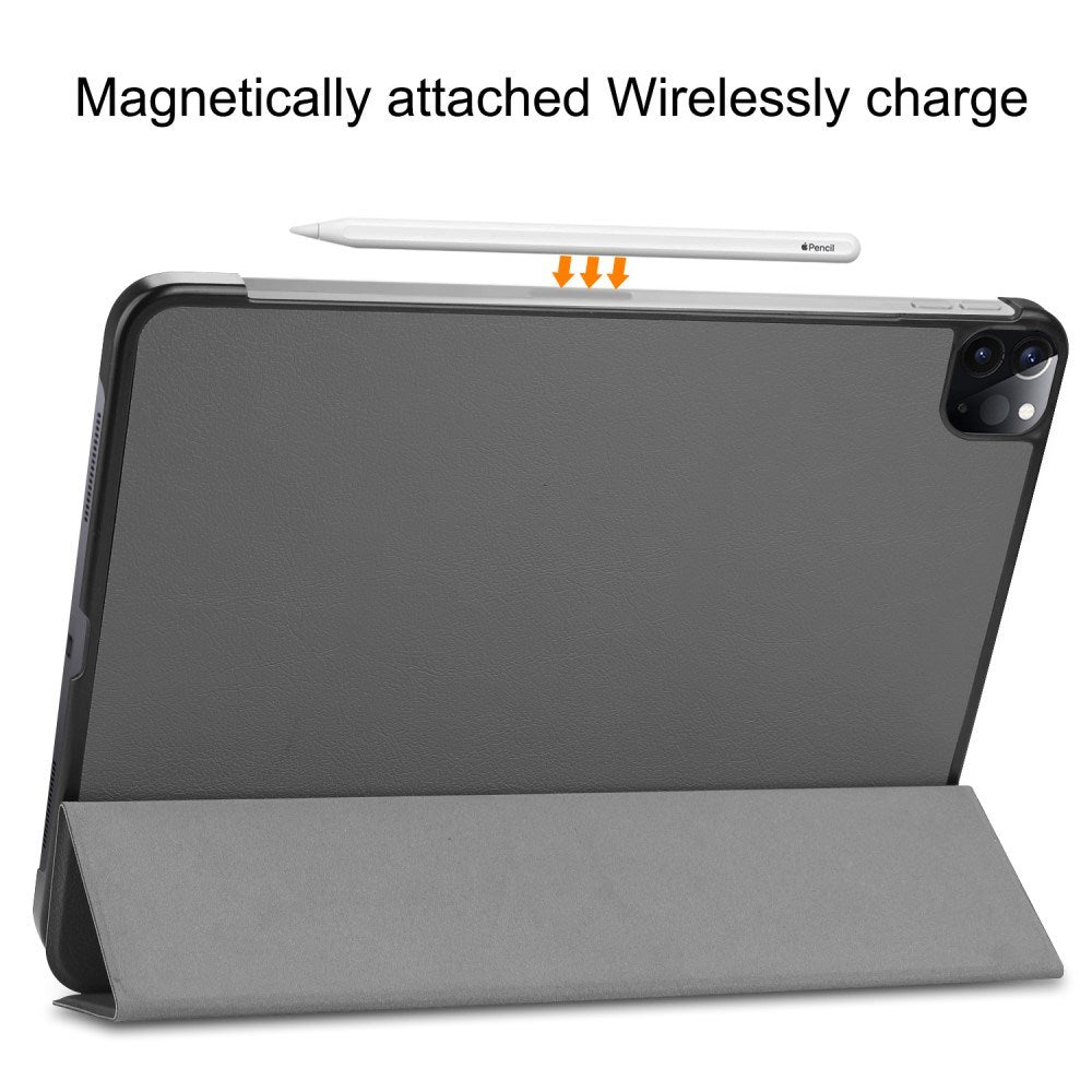 EIDERWOOD iPad Air 13" (2026 / 2025 / 2024) Tri-Fold Læder Cover - Grå