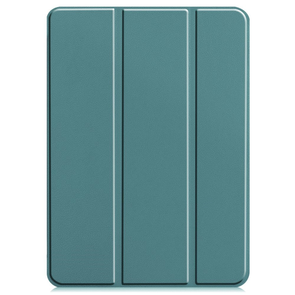EIDERWOOD iPad Air 13" (2026 / 2025 / 2024) Tri-Fold Læder Cover - Grøn
