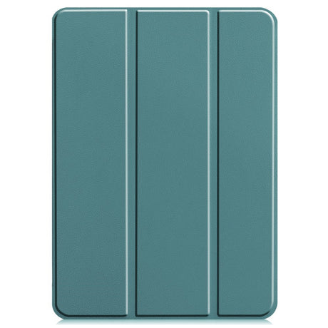 EIDERWOOD iPad Air 13" (2026 / 2025 / 2024) Tri-Fold Læder Cover - Grøn