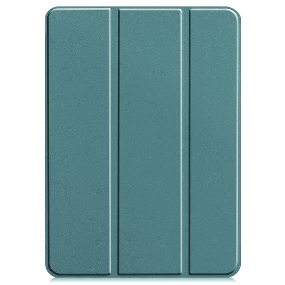 EIDERWOOD iPad Air 13" (2026 / 2025 / 2024) Tri-Fold Læder Cover - Grøn