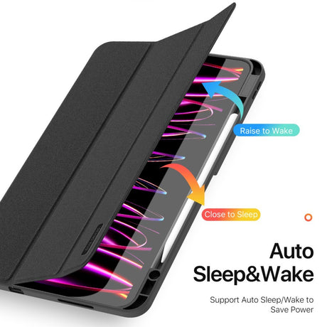 iPad Pro 13" (2025 / 2024) DUX DUCIS DOMO Series Cover m. Pen Holder - Sort