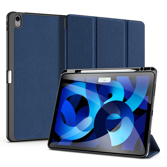 iPad Air 13" (2026 / 2025 / 2024) DUX DUCIS DOMO Series Cover m. Pen Holder - Blå