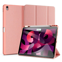 iPad Air 13" (2025 / 2024) DUX DUCIS DOMO Series Cover m. Pen Holder - Pink