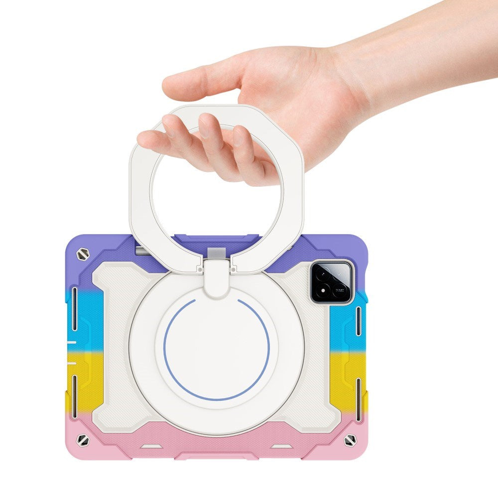EIDERWOOD Xiaomi Pad 6S Pro Tablet Cover Anti-Drop m. Kickstand og Pen Holder - Multi Farve V3
