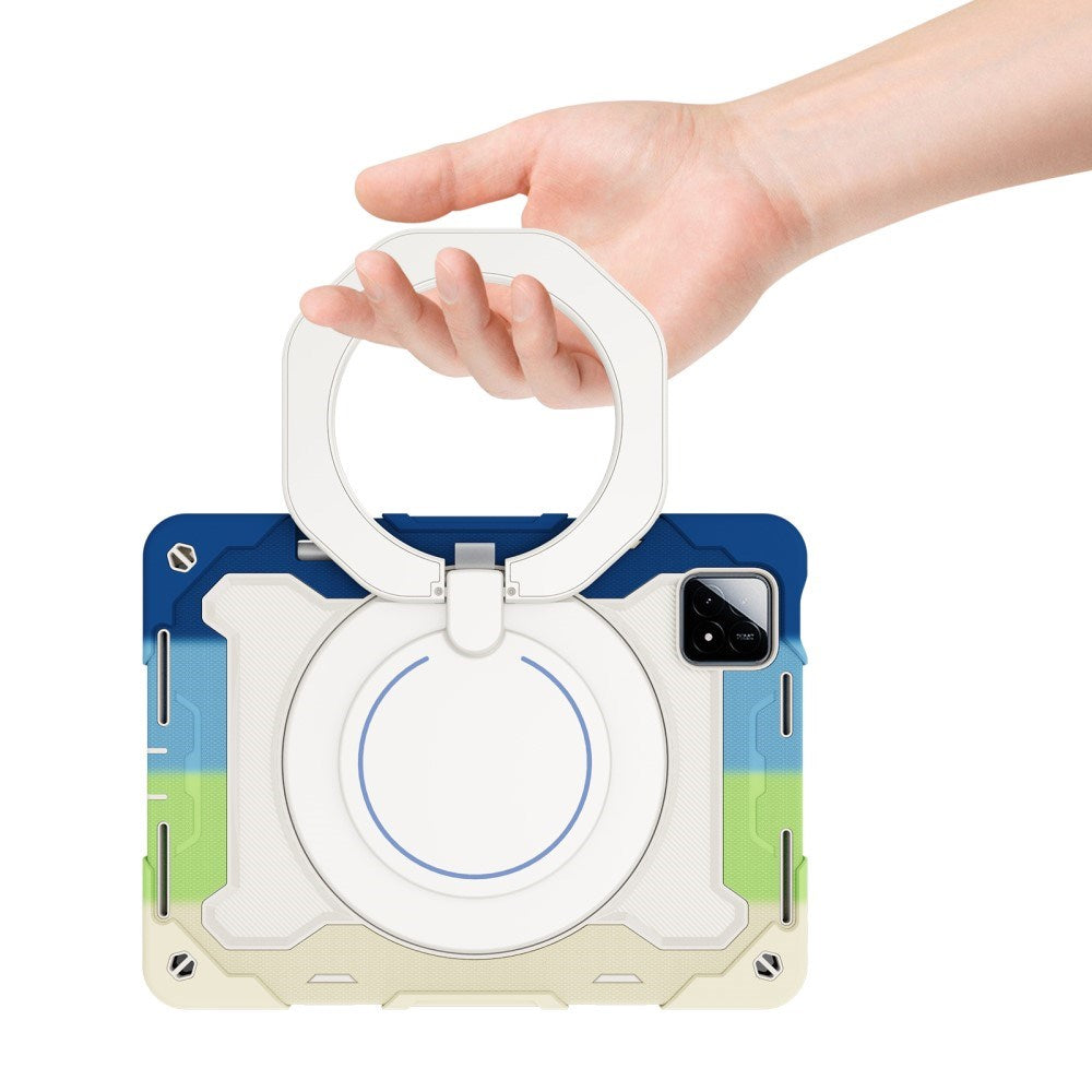EIDERWOOD Xiaomi Pad 6S Pro Tablet Cover Anti-Drop m. Kickstand og Pen Holder - Multi Farve V1