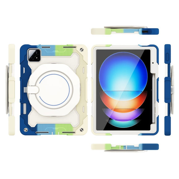 EIDERWOOD Xiaomi Pad 6S Pro Tablet Cover Anti-Drop m. Kickstand og Pen Holder - Multi Farve V1