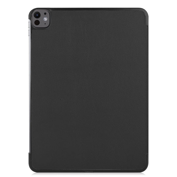 EIDERWOOD iPad Pro 13" (2025 / 2024) Tri-Fold Læder Cover - Sort