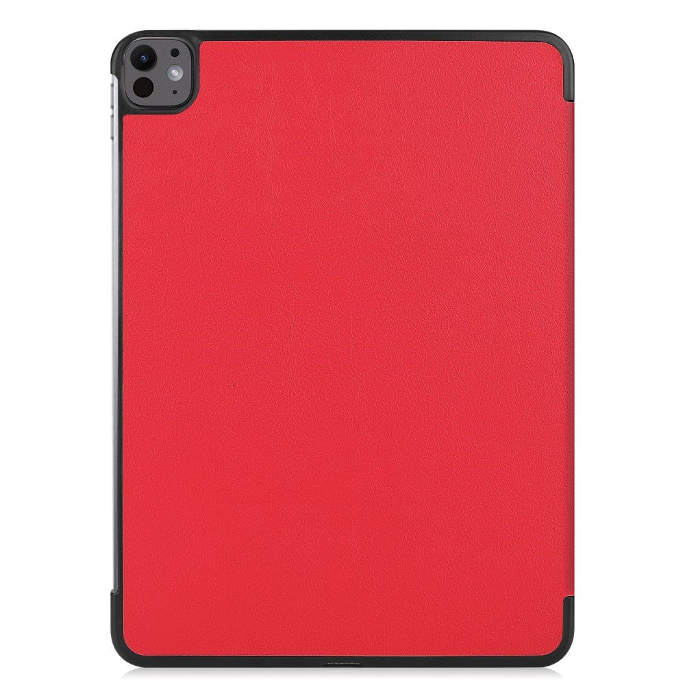 EIDERWOOD iPad Pro 13" (2025 / 2024) Tri-Fold Læder Cover - Rød