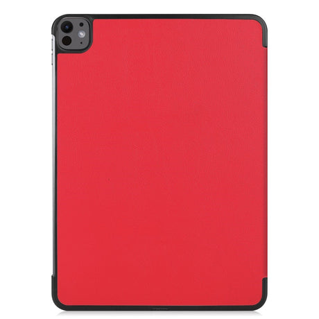 EIDERWOOD iPad Pro 13" (2025 / 2024) Tri-Fold Læder Cover - Rød