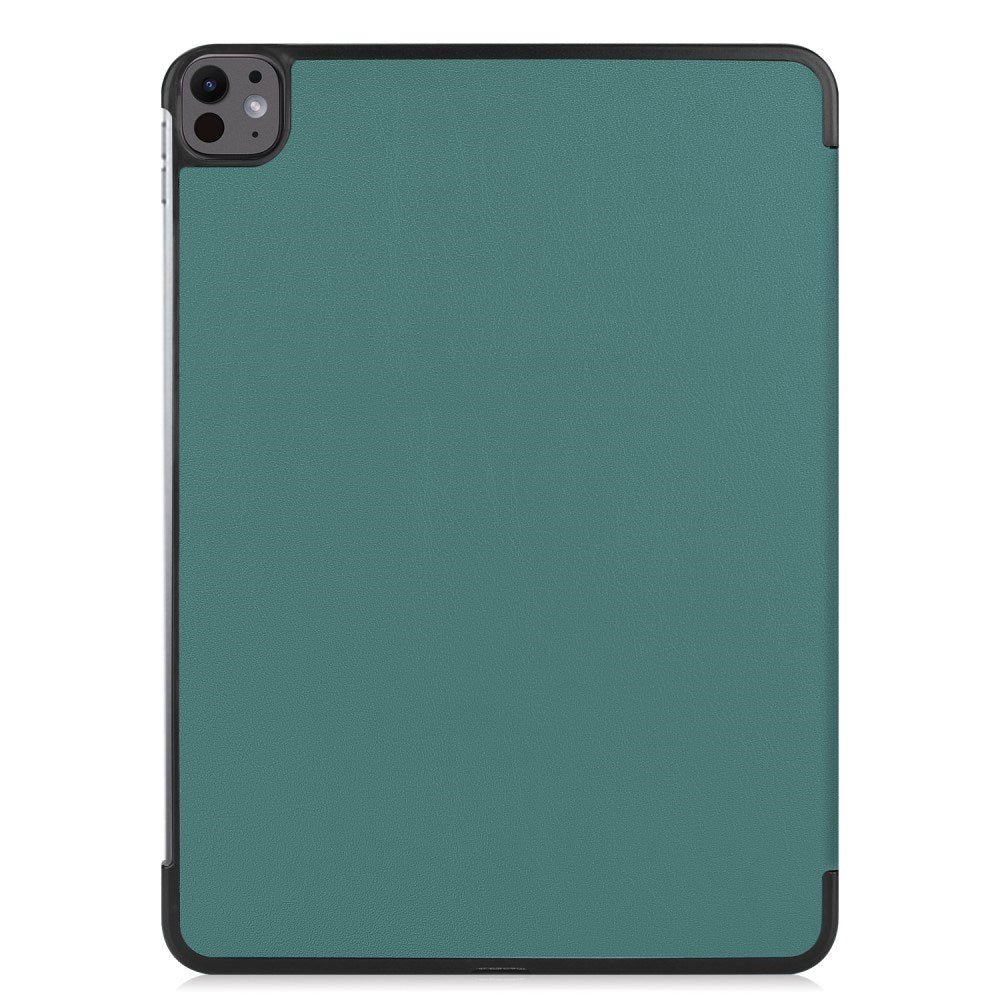 EIDERWOOD iPad Pro 13" (2025 / 2024) Tri-Fold Læder Cover - Grøn
