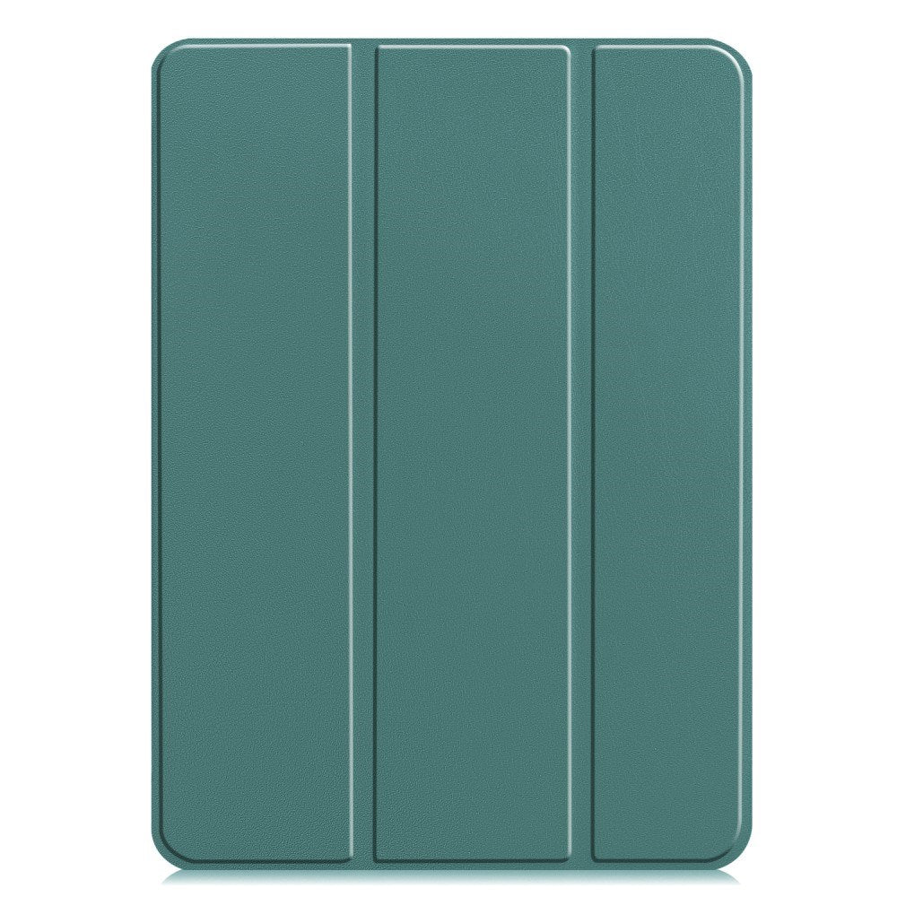 EIDERWOOD iPad Pro 13" (2025 / 2024) Tri-Fold Læder Cover - Grøn