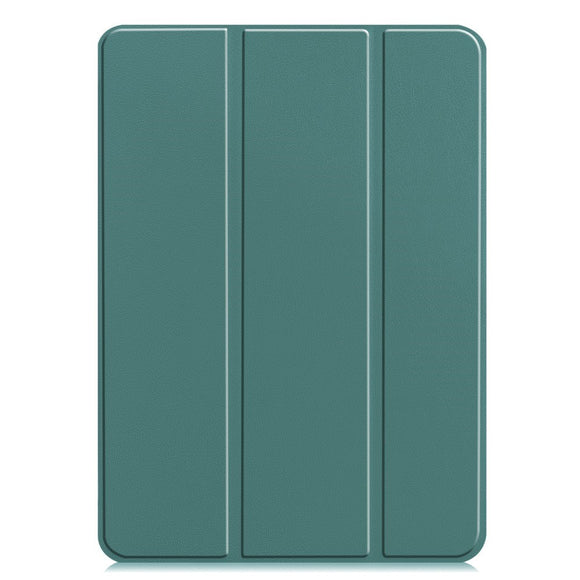 EIDERWOOD iPad Pro 13" (2025 / 2024) Tri-Fold Læder Cover - Grøn