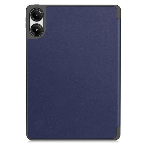 EIDERWOOD Xiaomi Redmi Pad Pro Tri-Fold Kunst Læder Cover m. Stylus Pencil Holder - Blå