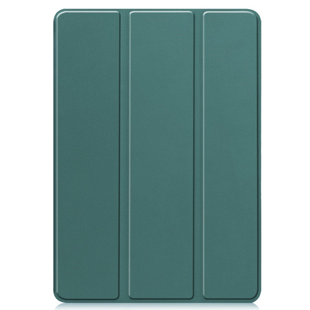 EIDERWOOD Xiaomi Redmi Pad Pro Tri-Fold Kunst Læder Cover m. Stylus Pencil Holder - Grøn