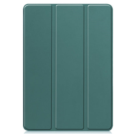 EIDERWOOD Xiaomi Redmi Pad Pro Tri-Fold Kunst Læder Cover m. Stylus Pencil Holder - Grøn