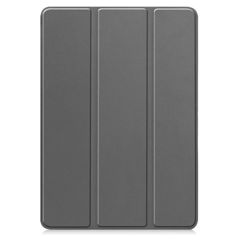 EIDERWOOD Xiaomi Redmi Pad Pro Tri-Fold Kunst Læder Cover m. Stylus Pencil Holder - Grå