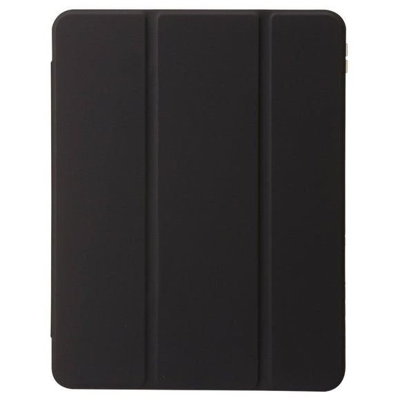 EIDERWOOD iPad Pro 13" (2025 / 2024) Tri-Fold Kunst Læder Cover m. Apple Pencil Holder - Sort