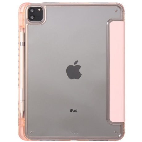 EIDERWOOD iPad Pro 11" (2025 / 2024) Tri-Fold Kunst Læder Cover m. Apple Pencil Holder - Lyserød