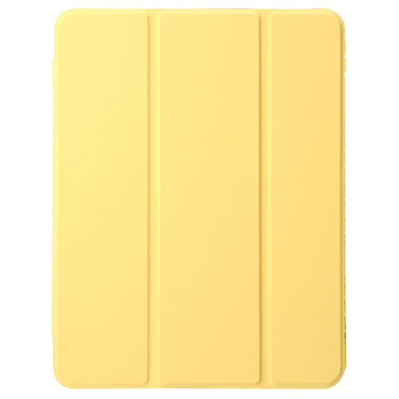 EIDERWOOD iPad Pro 11" (2025 / 2024) Tri-Fold Kunst Læder Cover m. Apple Pencil Holder - Gul