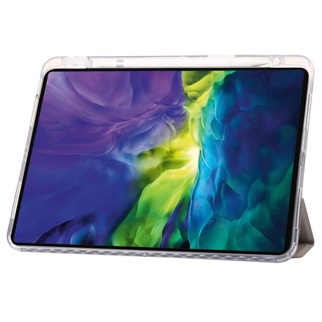 EIDERWOOD iPad Pro 11" (2025 / 2024) Tri-Fold Kunst Læder Cover m. Apple Pencil Holder - Grå