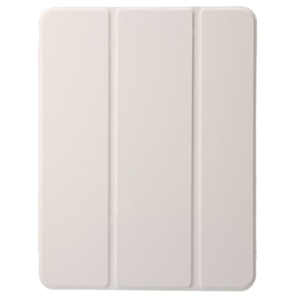 EIDERWOOD iPad Pro 11" (2025 / 2024) Tri-Fold Kunst Læder Cover m. Apple Pencil Holder - Grå