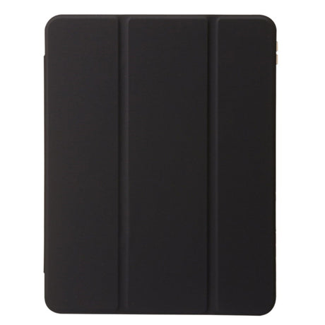 EIDERWOOD iPad Air 13" (2026 / 2025 / 2024) Tri-Fold Kunst Læder Cover m. Apple Pencil Holder - Sort