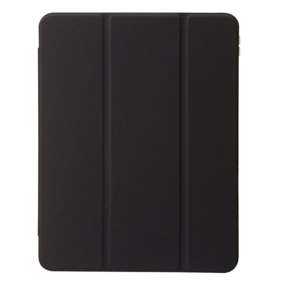 EIDERWOOD iPad Air 13" (2026 / 2025 / 2024) Tri-Fold Kunst Læder Cover m. Apple Pencil Holder - Sort