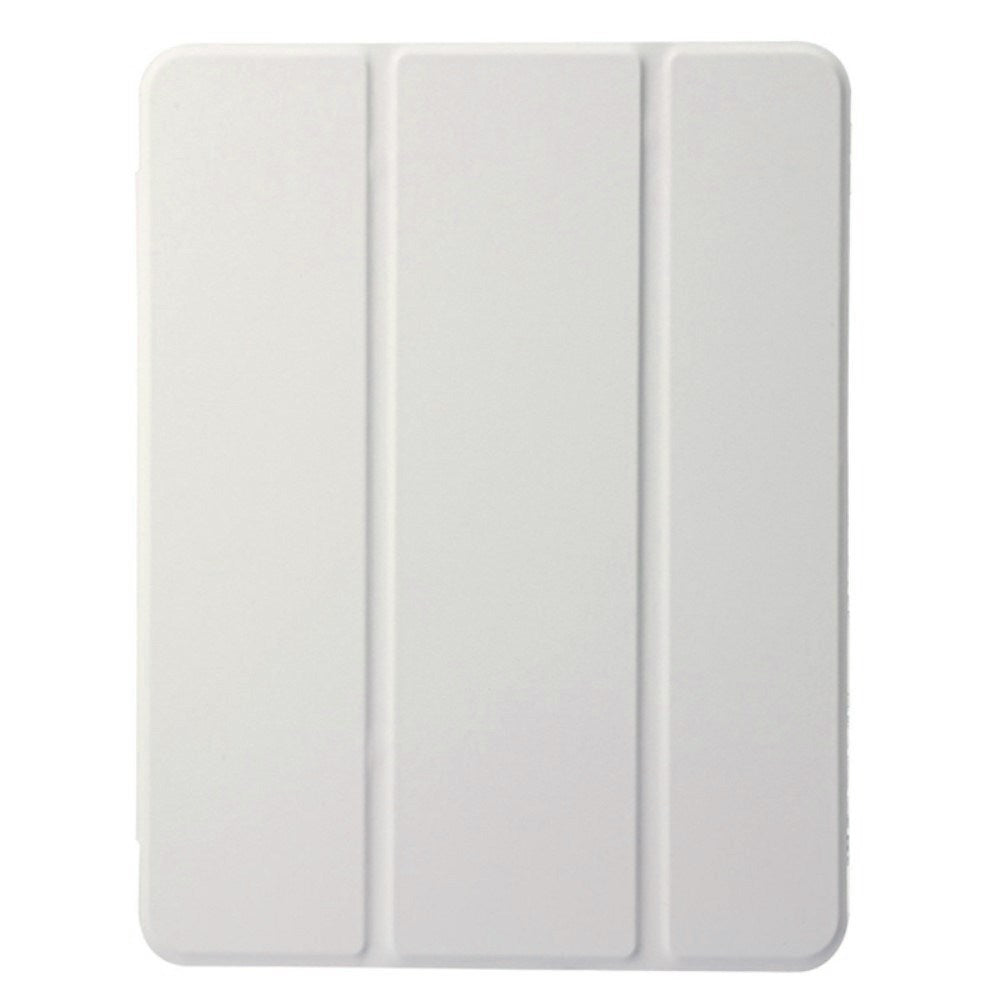 EIDERWOOD iPad Air 13" (2026 / 2025 / 2024) Tri-Fold Kunst Læder Cover m. Apple Pencil Holder - Grå