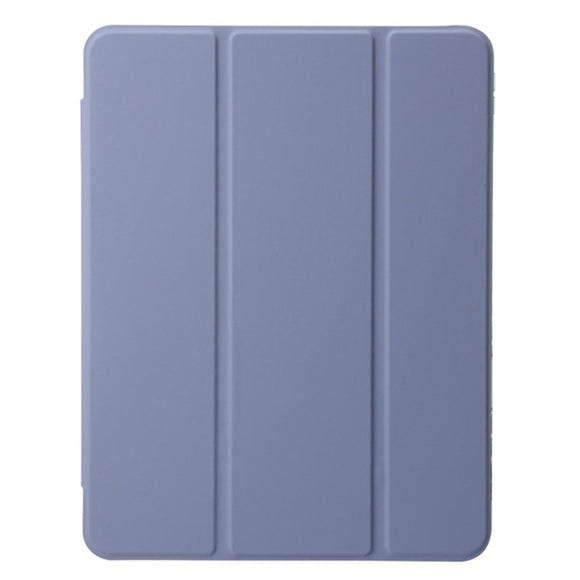 EIDERWOOD iPad Air 13" (2026 / 2025 / 2024) Tri-Fold Kunst Læder Cover m. Apple Pencil Holder - Lilla