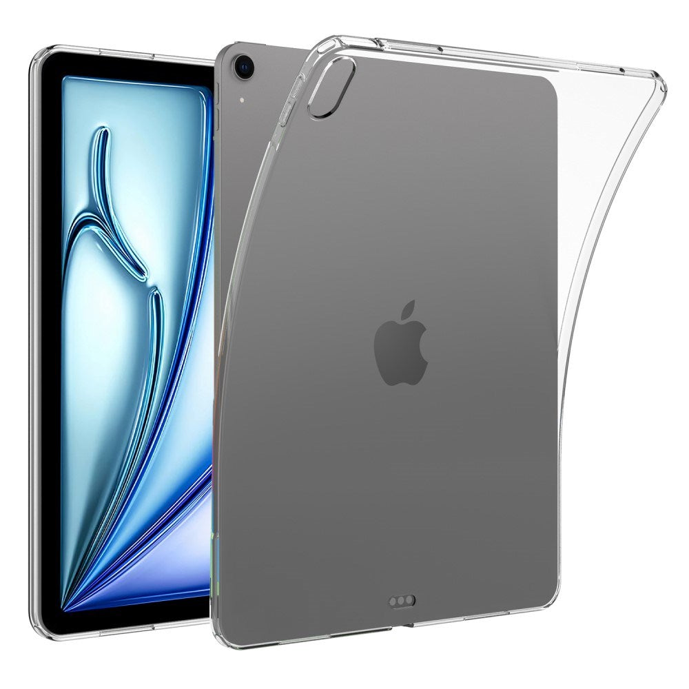 EIDERWOOD iPad Air 11" (2026 / 2025 / 2024) Fleksibelt TPU Plastik Cover - Gennemsigtig