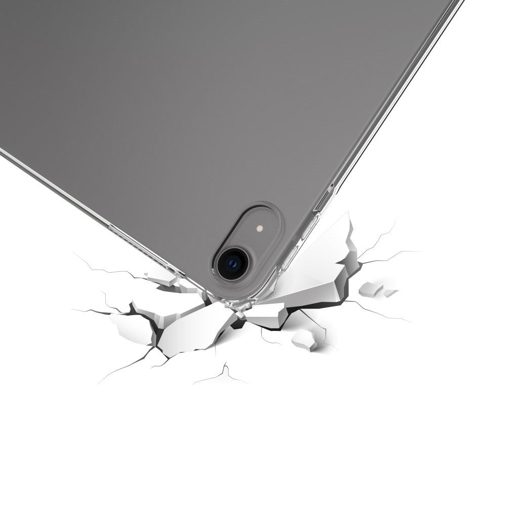 EIDERWOOD iPad Air 13" (2026 / 2025 / 2024) Fleksibelt TPU Plastik Cover - Gennemsigtig