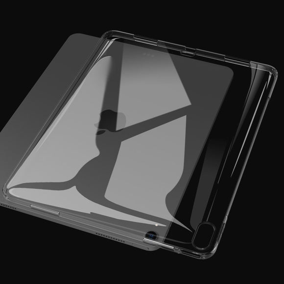 EIDERWOOD iPad Air 13" (2026 / 2025 / 2024) Fleksibelt TPU Plastik Cover - Gennemsigtig