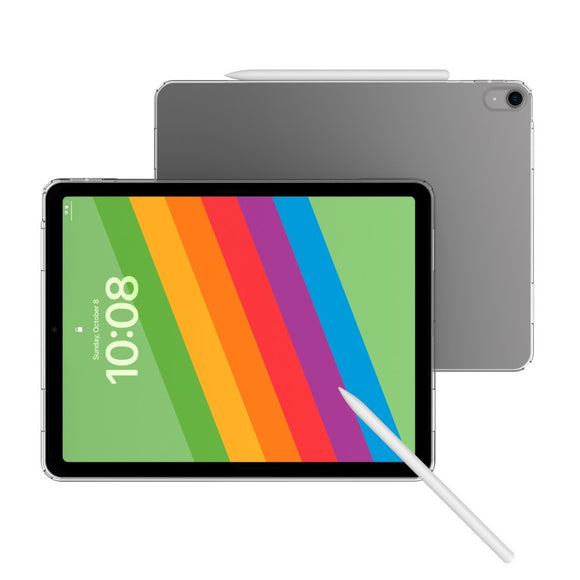 EIDERWOOD iPad Air 13" (2026 / 2025 / 2024) Fleksibelt TPU Plastik Cover - Gennemsigtig