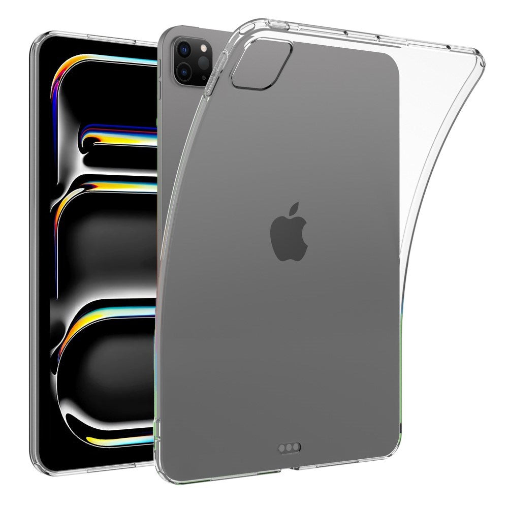 EIDERWOOD iPad Pro 11" (2025 / 2024) Fleksibelt TPU Plastik Cover - Gennemsigtig