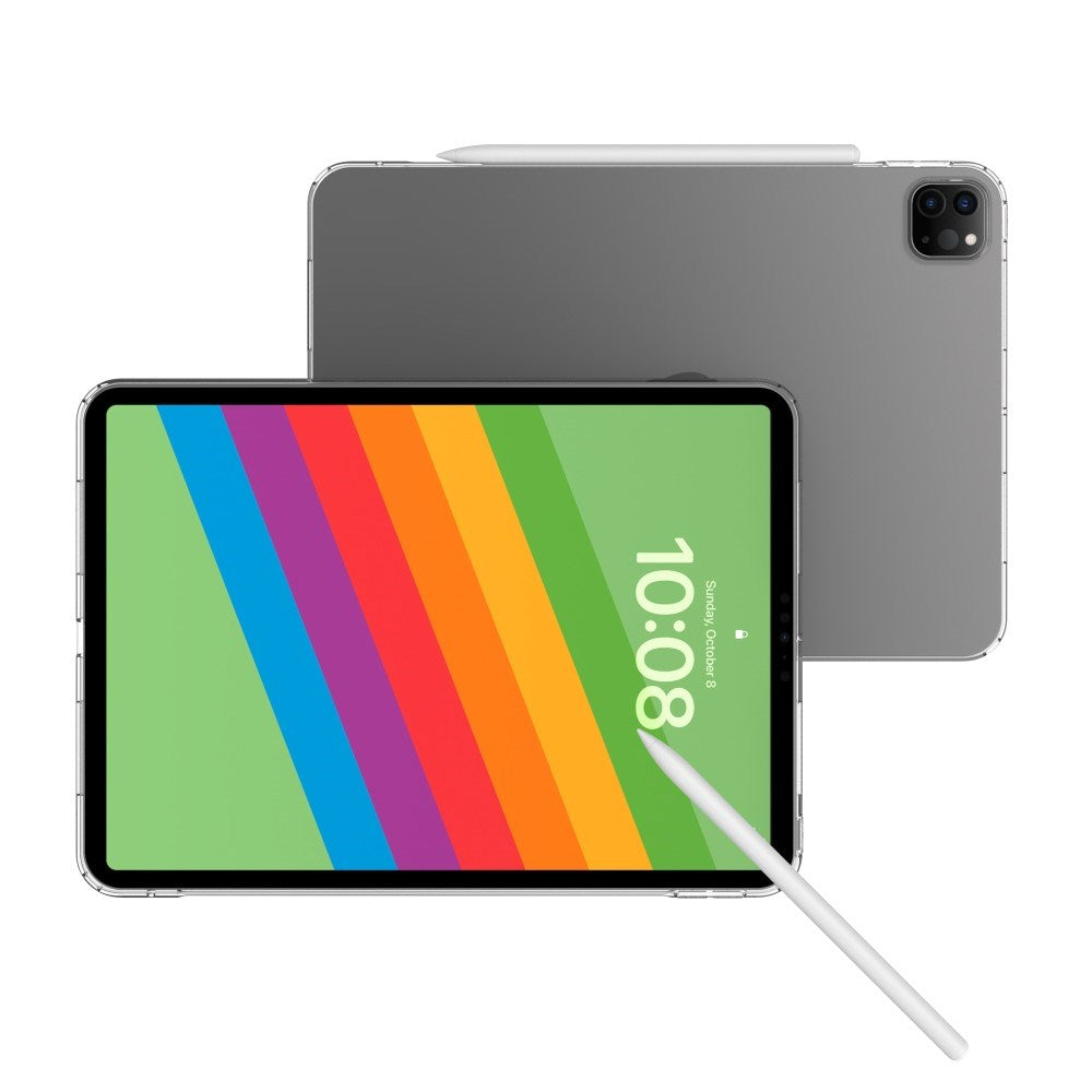 EIDERWOOD iPad Pro 11" (2025 / 2024) Fleksibelt TPU Plastik Cover - Gennemsigtig