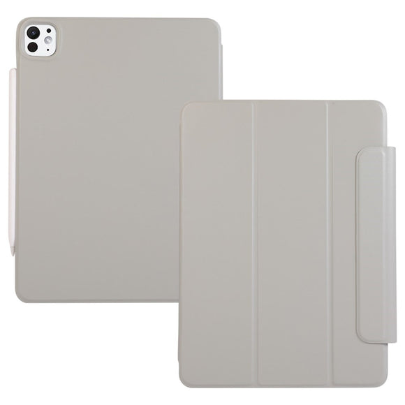 EIDERWOOD iPad Pro 13" (2025 / 2024) Magnetisk Tri-Fold Cover - Grå