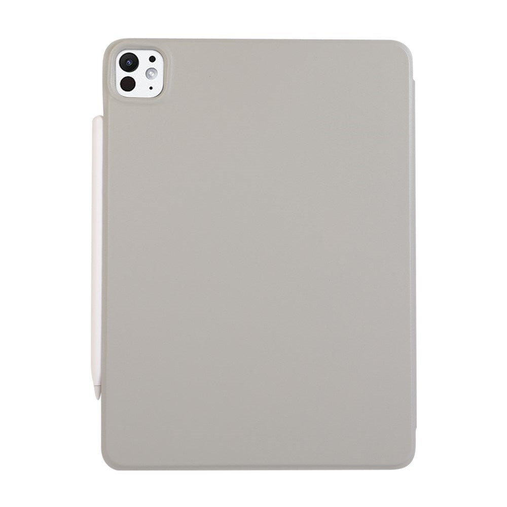 EIDERWOOD iPad Pro 13" (2025 / 2024) Magnetisk Tri-Fold Cover - Grå