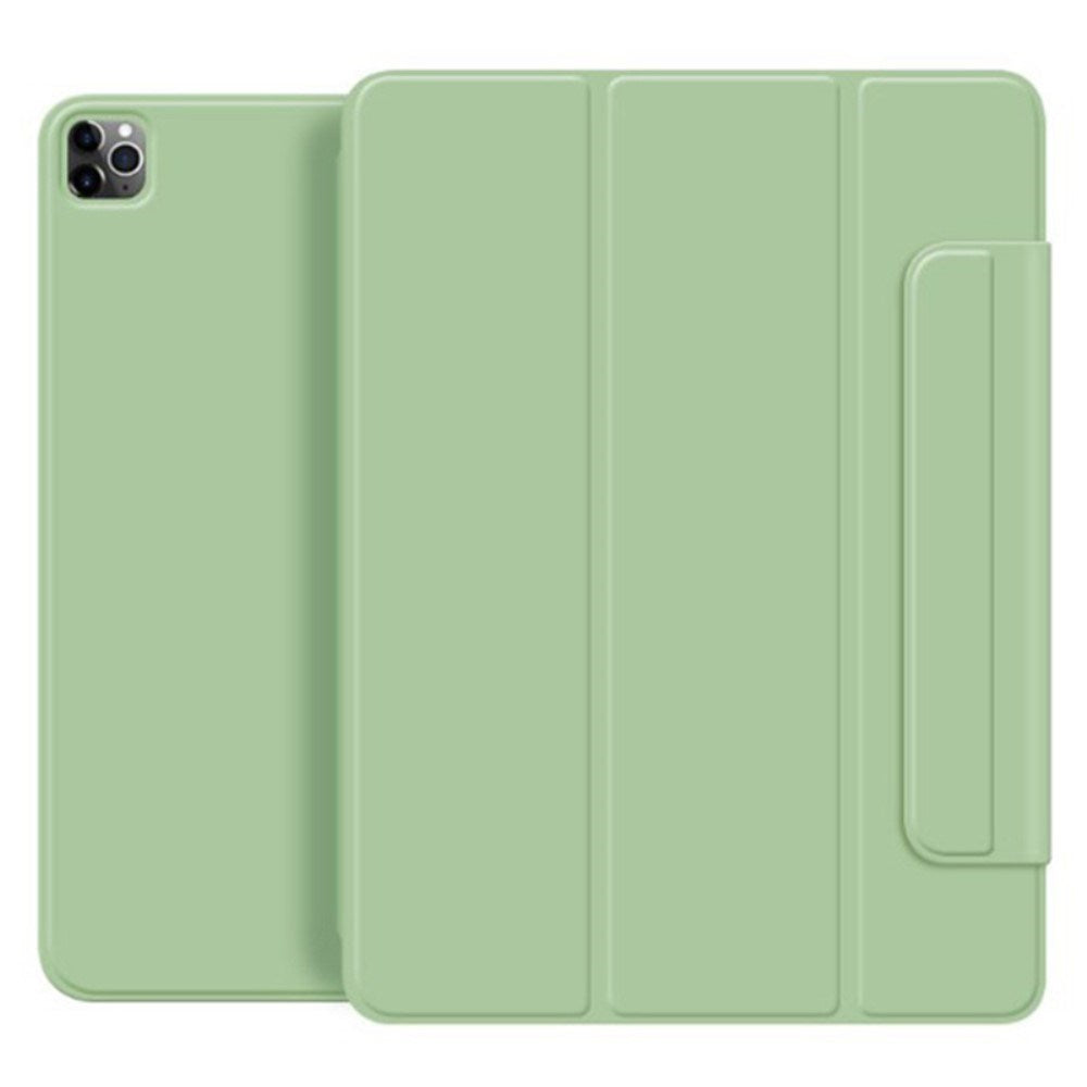 EIDERWOOD iPad Pro 13" (2024) Magnetisk Tri-Fold Cover - Lysegrøn