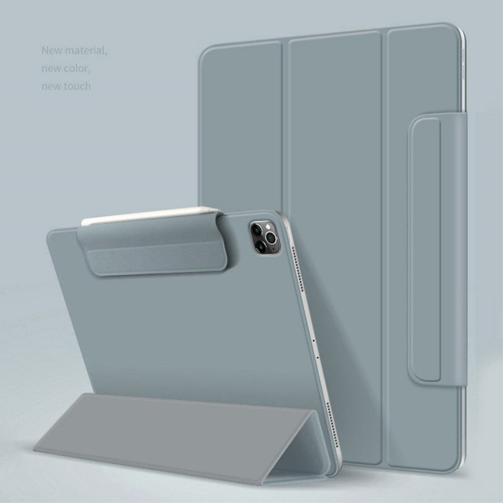 EIDERWOOD iPad Pro 13" (2024) Magnetisk Tri-Fold Cover - Lysegrøn