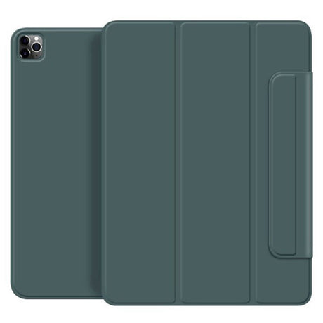 EIDERWOOD iPad Pro 13" (2025 / 2024) Magnetisk Tri-Fold Cover - Grøn