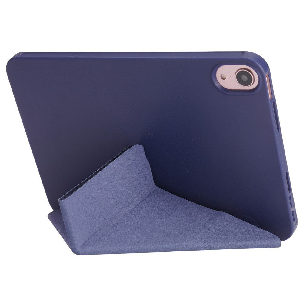 EIDERWOOD iPad Air 11" (2026 / 2025 / 2024) Cover - Fleksibelt Origami Cover  - Mørkeblå
