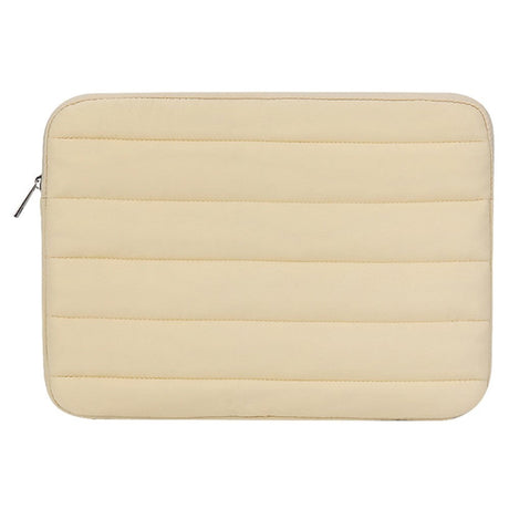 Stof MacBook / Laptop Sleeve 13-14" (35 x 25 Cm) m. Dunjakke Design - Gul