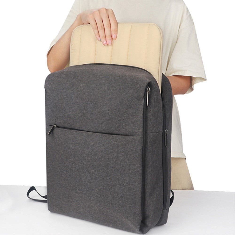 Stof MacBook / Laptop Sleeve 13-14" (35 x 25 Cm) m. Dunjakke Design - Gul