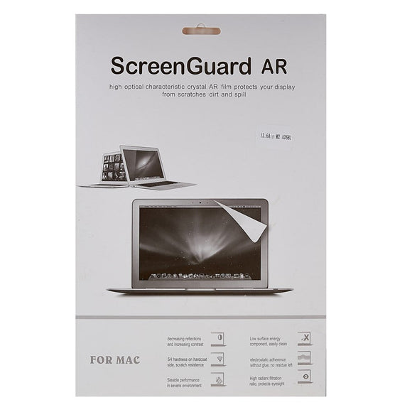 MacBook Air 13" M5/M4/M3/M2 (2026-2022) Skærmbeskyttelse - Gennemsigtig