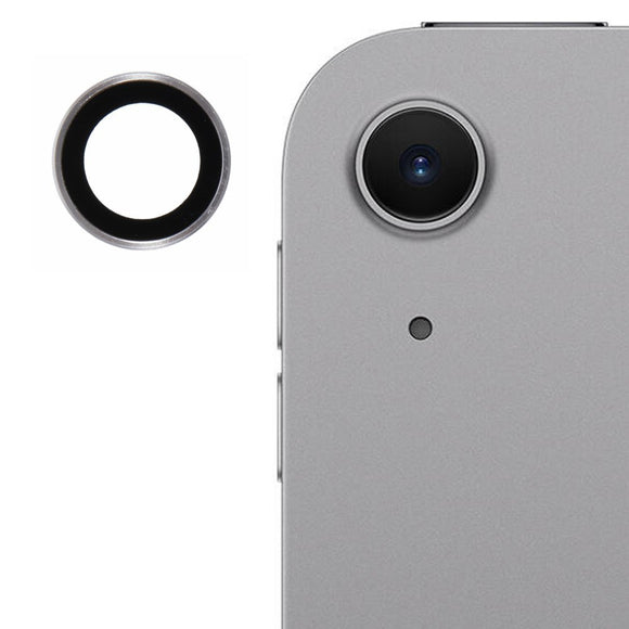 iPad Air 11" (2026 / 2025 / 2024) / Air 13" (2025 / 2024) Metal Ring Beskyttelsesglas til Kameralinse - Sort / Gennemsigtig