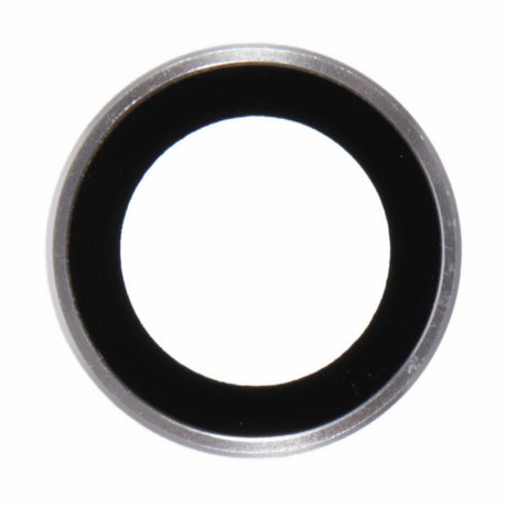 iPad Air 11" (2026 / 2025 / 2024) / Air 13" (2025 / 2024) Metal Ring Beskyttelsesglas til Kameralinse - Sort / Gennemsigtig