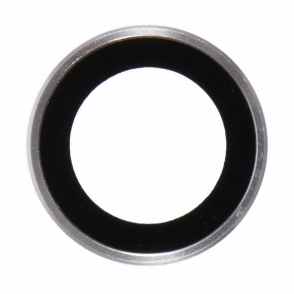 iPad Air 11" (2026 / 2025 / 2024) / Air 13" (2025 / 2024) Metal Ring Beskyttelsesglas til Kameralinse - Sort / Gennemsigtig